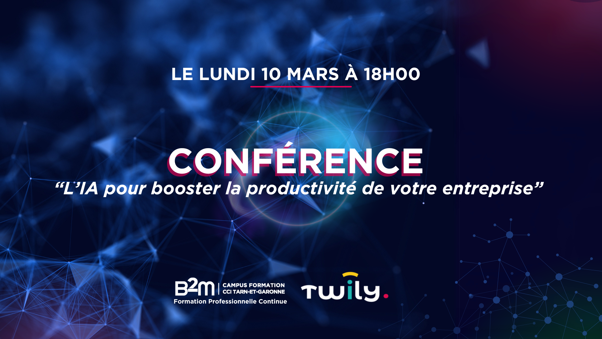 Conférence « l’IA pour booster la productivité de votre entreprise »